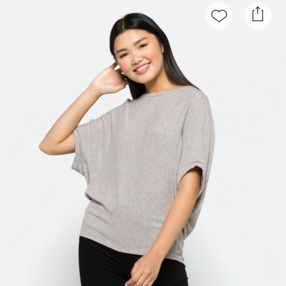 Michael Stars Grey Women's Top